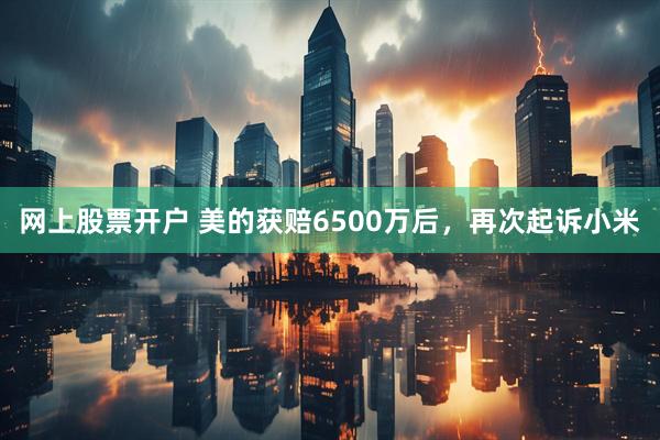 网上股票开户 美的获赔6500万后，再次起诉小米